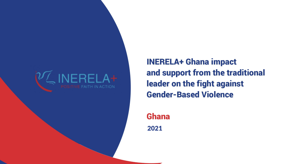 INERELA+ Ghana impact and support from the traditional leader on the fight against Gender-Based Violence